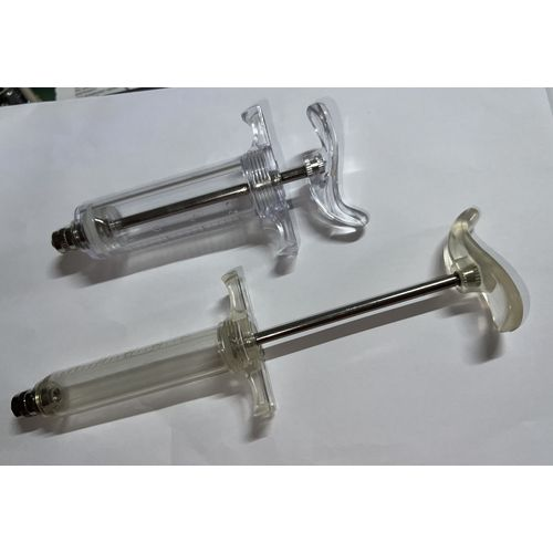 1 Luer Lock Reusable Plastic Syringe With No Needle