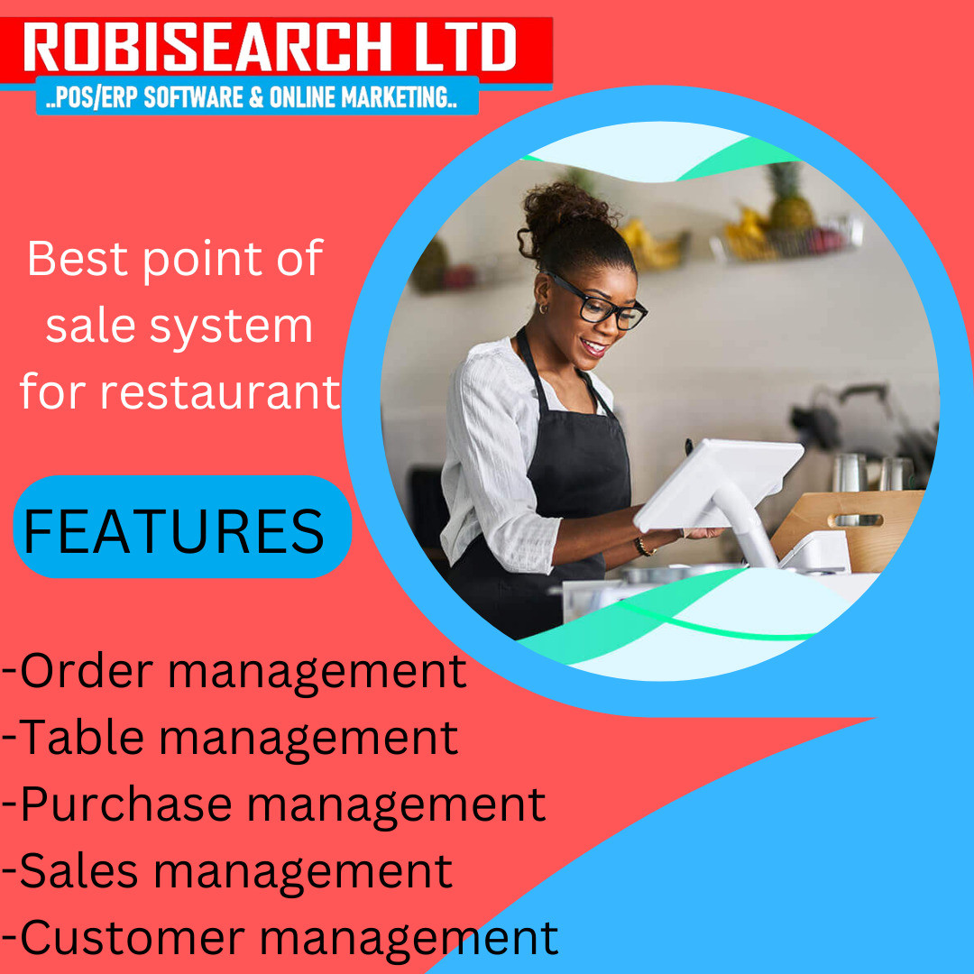 POINT OF SALE SOFTWARE FOR RESTAURANT