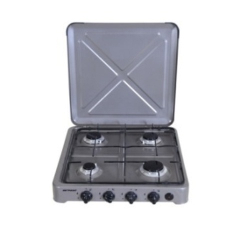 Von 0-440.S / VAC4F400S 4 Gas Cooker - Silver