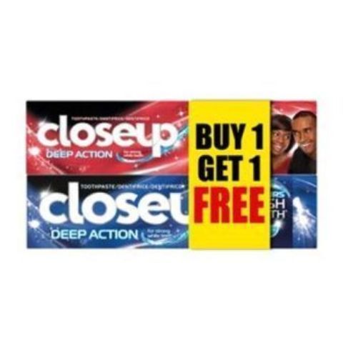 Close Up Red Hot + Menthol 125g