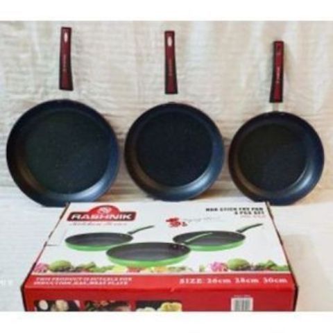 NON STICK FRY PAN 3 PCS SET