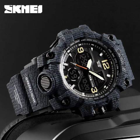 Skmei 5Bar Waterproof Clock