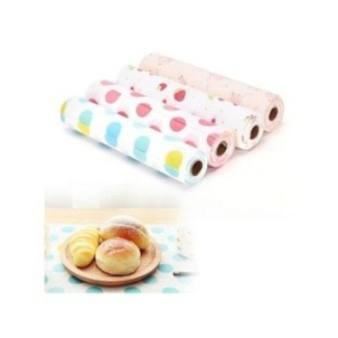 1 PCS A roll of anti-slip kitchen cupboard liner mat drawer liner table mat ( Random Colors )