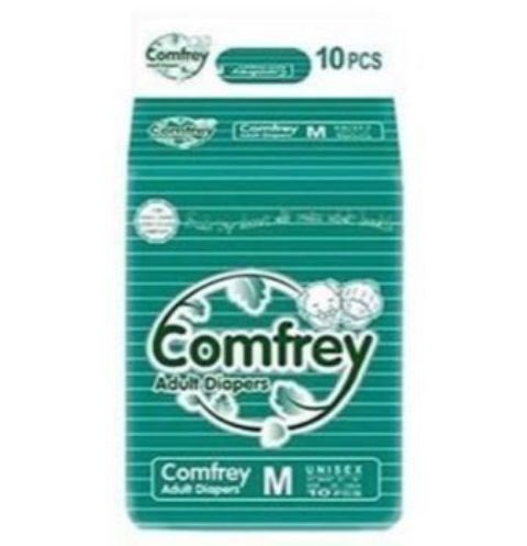 Comfrey Adult Diapers Large Hip Size 101-139 cm 10 Pieces