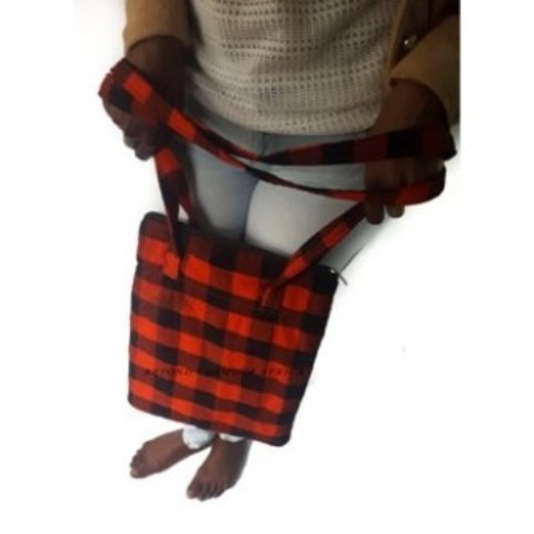 Ladie Black/Red sling bag