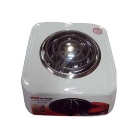Von Hotpoint HPTC-11CW/VACC0112CW Table Top Single Coil Cooker