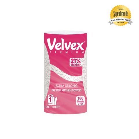 Velvex Premium Kitchen Towel Pink Singles