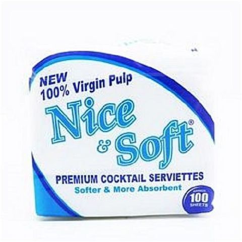 Nice & Soft White Serviettes Bales