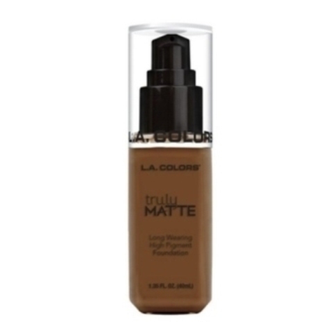 La Colors Truly Matte Liquid Foundation Mahogany CLM364