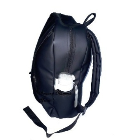 Large Leather Black Laptop Bag