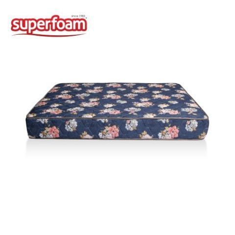 Superfoam Quilted Foam Mattress Multicolored 74 X 60 X 6 (5X6X6)