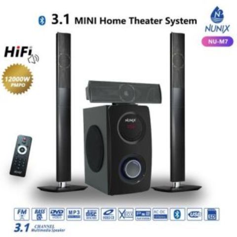 Nunix 3.1CH Home Theater Speaker System