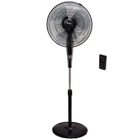Ramtons Black Stand Fan, With Remote- Rm/562