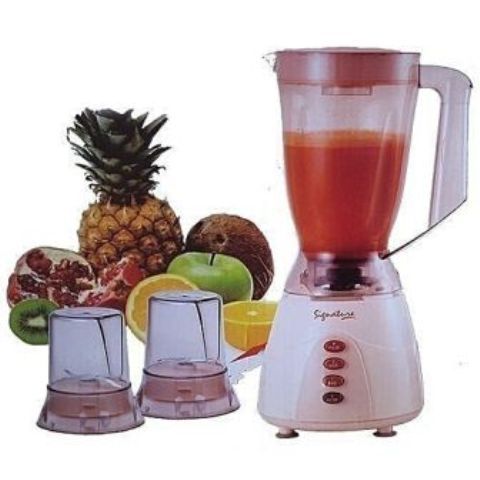 Signature 3 In 1 Blender With Grinder - 1.5 Litres - Classic Cream