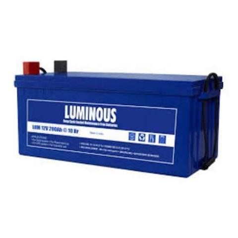 Luminous 200Ah / 12V Deep Cycle AGM SMF Inverter Battery