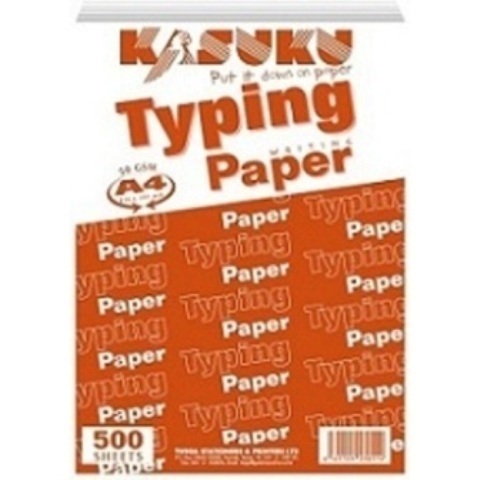 Kasuku Typing Paper