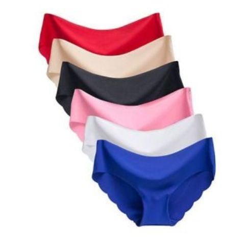 Fashion Womens Invisible Seamless No Show Bikini Panties Pack Of 6