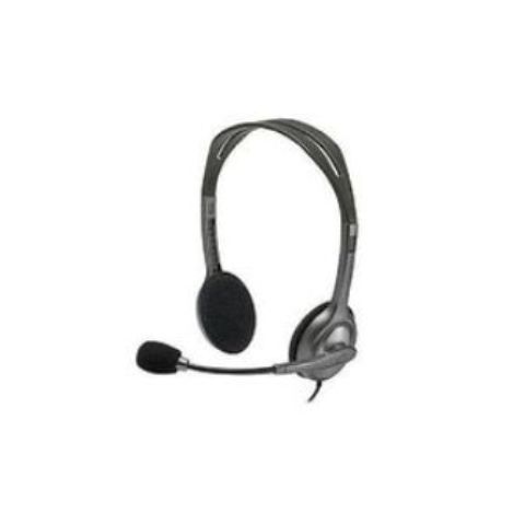 Logitech H111 Stereo Headset - Black