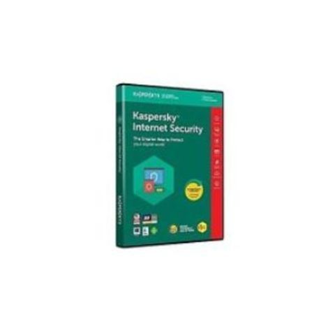 Kaspersky Internet Security 2018 - 1 + 1 Free (Total:2 user licence)