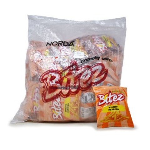 Bitez Yummy Paprika 10x5 pkts of 15g