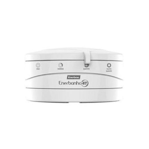 Enerbras 4T Instant Shower Water Heater Ideal For Salty, Borehole & Normal Water - Orange & White