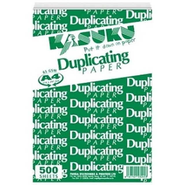 Kasuku Duplicating Paper A4 80 GSM