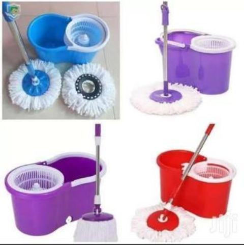 Magic spin mop