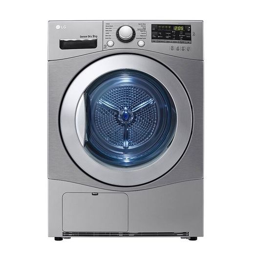 LG RC9066G2F Condensation Dryer, 9KG - Silver