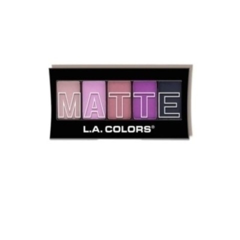 La Colors 5 Color Matte Eyeshadow Plum Pashmina CEM479