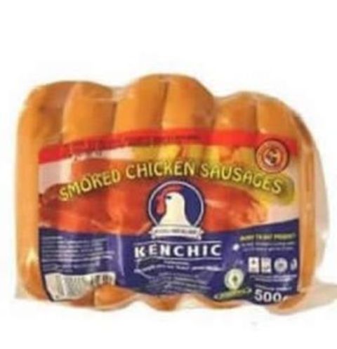 Kenchic Smoked Chicken Sausage 500g 6 Pieces