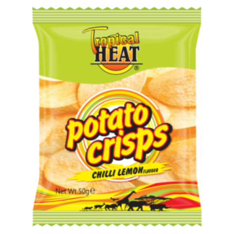 Potato crisps - chilli lemon 100g