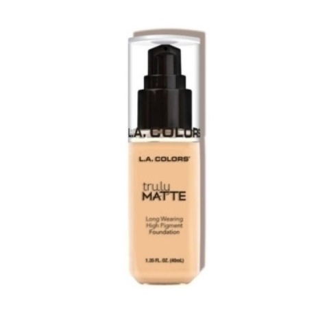 La Colors Truly Matte Liquid Foundation Porcelain CLM351