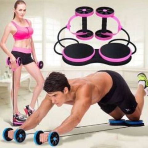 Multifunctional Abdominal Wheel Fitness Exercise Trainer