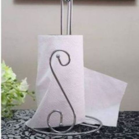 Stainless Steel Serviette/Kitchen Roll Holder
