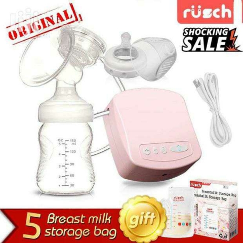 Electric breast pump