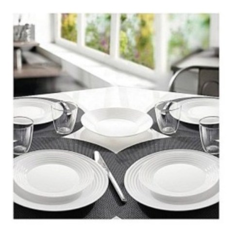 LUMINARC Harena Dinner Plates 25cm Set of 6
