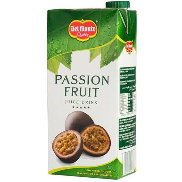 Del Monte Juice Drink Passion Fruit 1 Litre