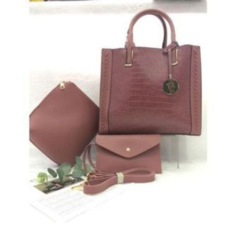 Fashion Fashionable Lady Handbags 3 in1 Set
