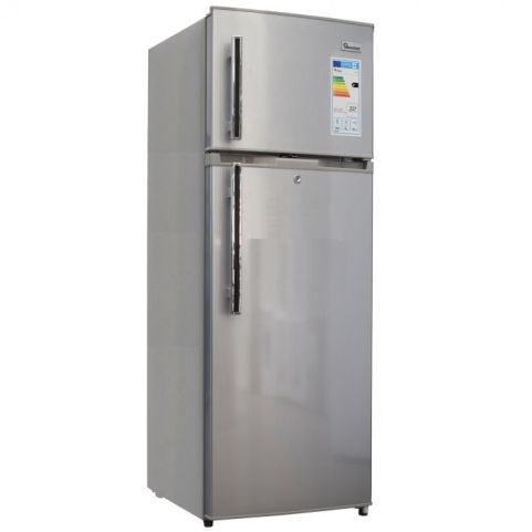 Ramtons 207 Liters 2 Door Direct Cool Fridge, Silver- Rf/268