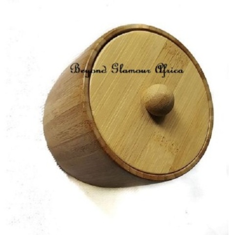 Flat Top Wooden Sugar Dish