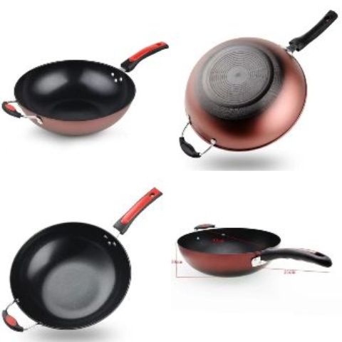 NON-STICK DEEP FRYING PANS.
