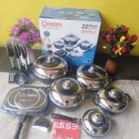 23 pcs non stick cookware