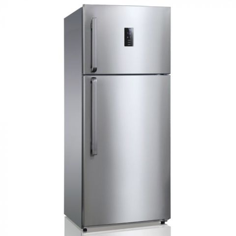 Ramtons 450 Liters Double Door No Frost Fridge, Silver- Rf/297