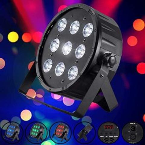 Stage Lighting 9*10W Full RGBW LED DMX PAR Light