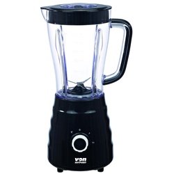 Von HB251ZK/VSBT05BLK 3 in 1 Blender + Mill + Chopper 1.5L, 500W - Black