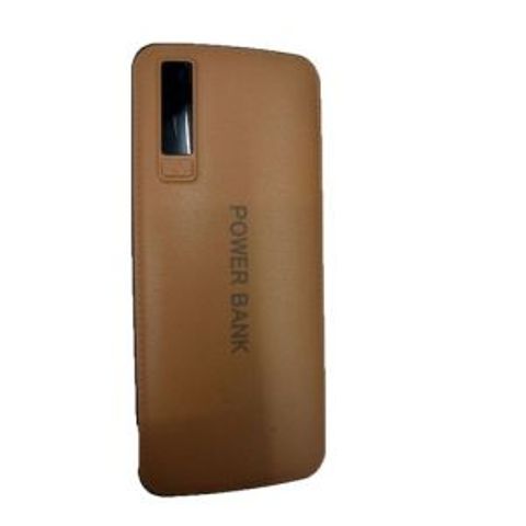 10000 Mah Leathery PowerBank  Brown