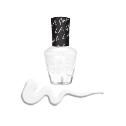 LA Girl Color Pop Nail  Polish White On -GNL808