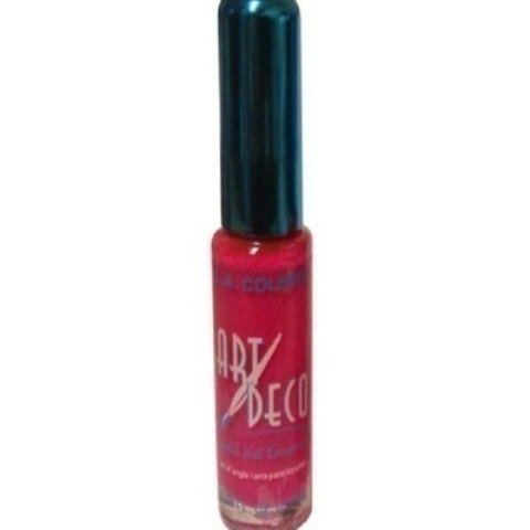 La Colors Art Deco Nail Art Polish Poppin' Pink CNA927