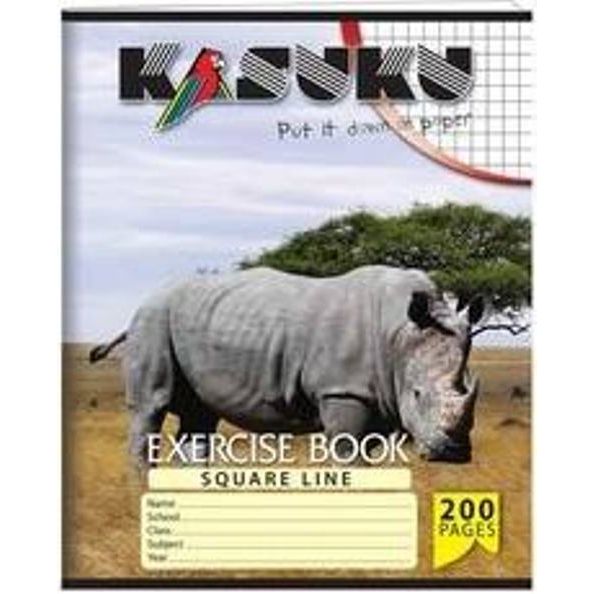 Kasuku Superior Exercise Book Single Line Hard Cover 200 Pages
