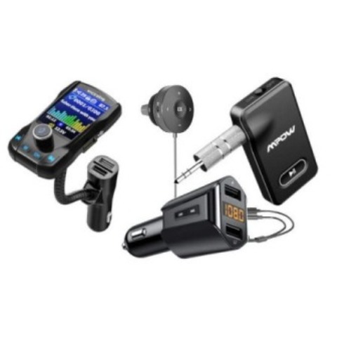 BLUETOOTH ADAPTER WIRELESS AUXILIARY (AUX) CORD FOR CARS & OTHER DEVICES